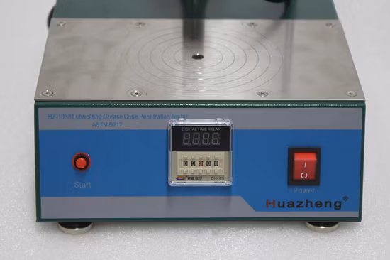 Penetrómetro de aguja de asfalto ASTM D217, probador de penetración de cono de grasa lubricante