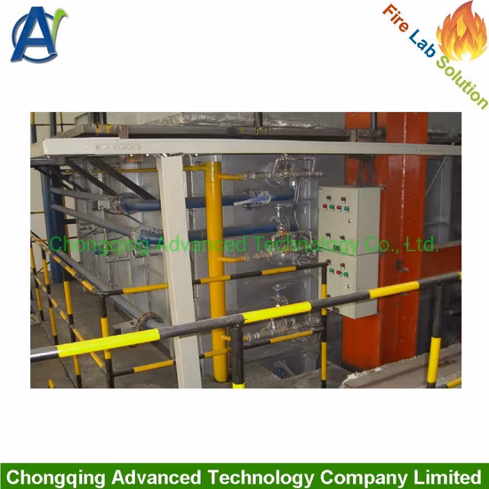 Equipo de prueba de resistencia al fuego de nivel En 1363 e ISO 834
