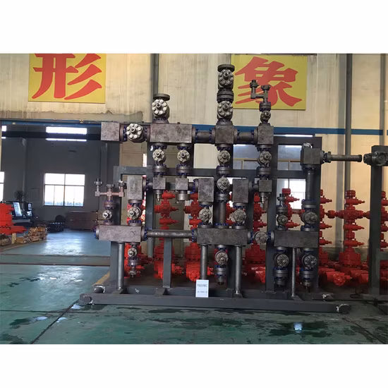 Pruebas de pozos de perforación Kill Choke Manifold Wellhead Equipos petroleros